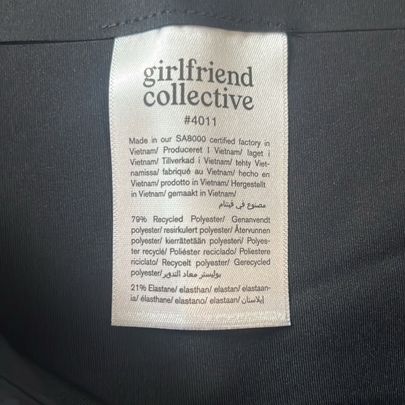 NWT Girlfriend Collective Biker Shorts - Picture 5 of 5